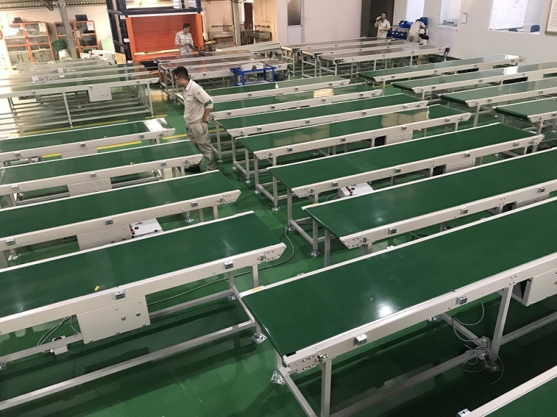 Cấu tạo và nguyên lý hoạt động của băng tải