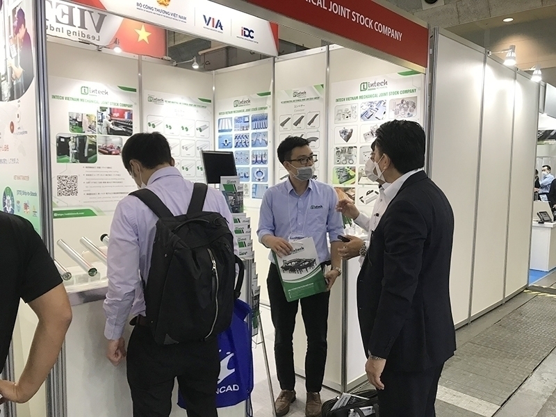 Cơ khí Intech tham gia triển lãm M-tech Osaka 2022