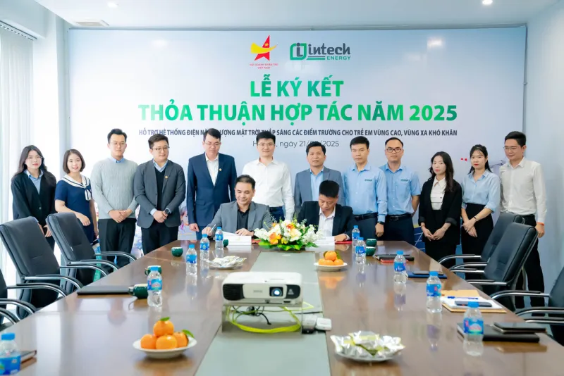 Intech Energy đồng hành hỗ trợ 600 triệu đồng cho dự án “Mang điện về bản” năm 2025