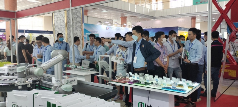 Intech Group gửi lời cảm ơn đến khách tham quan gian hàng tại triển lãm VIMF 2022