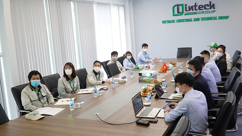 Intech Group tiếp đón đoàn chuyên gia Cơ Quan Hợp Tác Quốc Tế Nhật Bản (JICA)