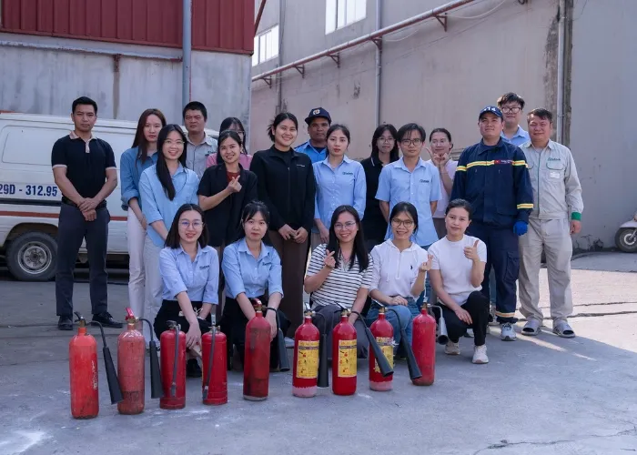 Intech Group tổ chức tập huấn PCCC & CNCH chung tay xây dựng môi trường làm việc an toàn
