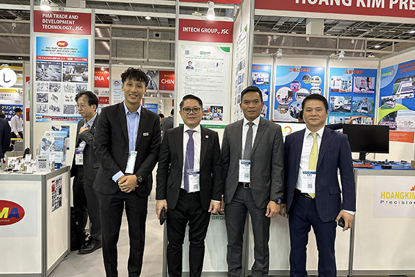 Intech Group viết tiếp hành trình vươn ra biển lớn tại triển lãm M-Tech Osaka, Nhật Bản.