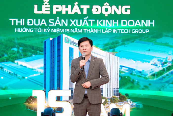 Lễ phát động thi đua hướng tới kỷ niệm 15 năm thành lập Intech Group