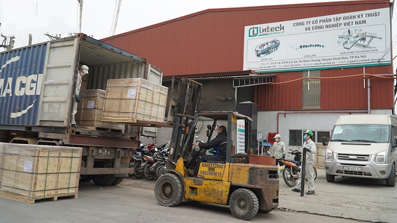 Lô hàng thứ 10 xuất sang thị trường Nhật bản với số lượng 20.000 con lăn