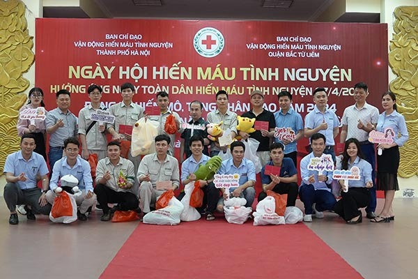 NGÀY HỘI HIẾN MÁU- GIỌT MÁU HỒNG INTECH 2024