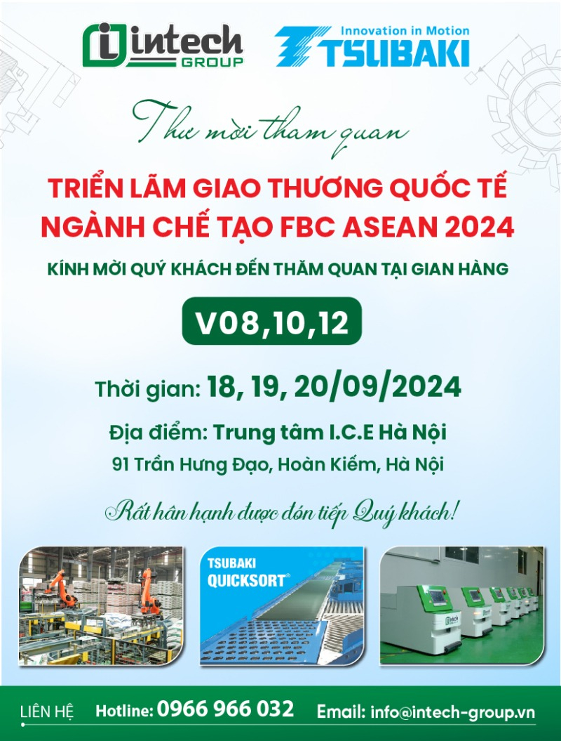 FBC 2024: INTECH GROUP GỬI THƯ MỜI THAM DỰ TRIỂN LÃM
