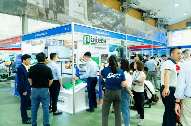 Intech Group mang đến sự đột phá về công nghệ và giải pháp chất lượng tại triển lãm giao thương quốc tế ngành chế tạo Hà Nội 2024
