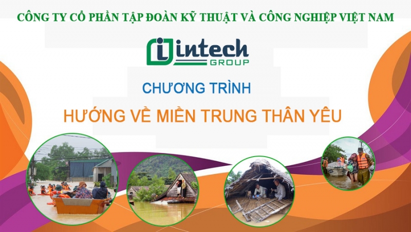 Phong trào gây quỹ ủng hộ miền Trung - Intech Group