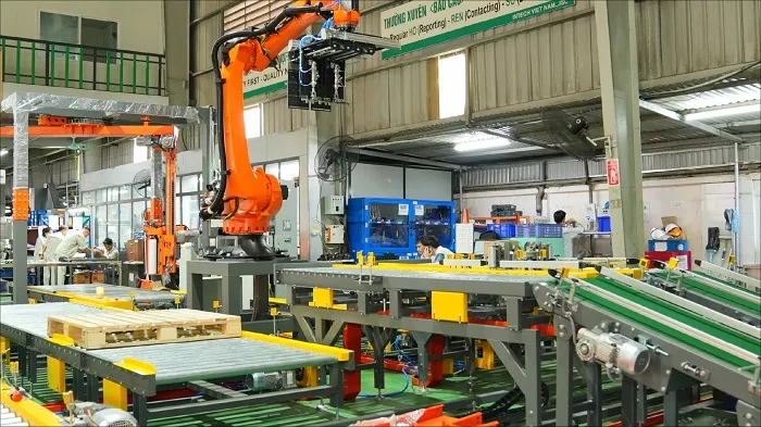 Robot bốc xếp hàng tự động