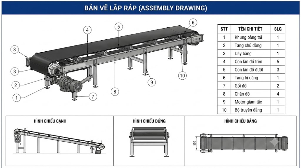 Bản vẽ lắp ráp