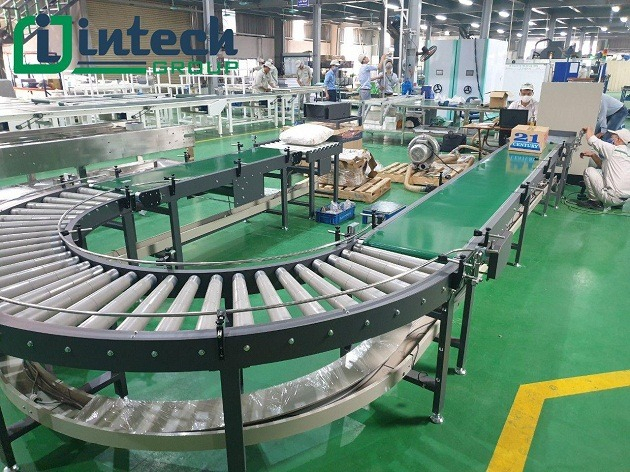 Băng tải trong sản xuất