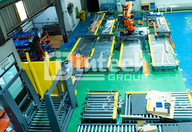 Băng tải vận chuyển bột giặt Băng tải vận chuyển bột giặt