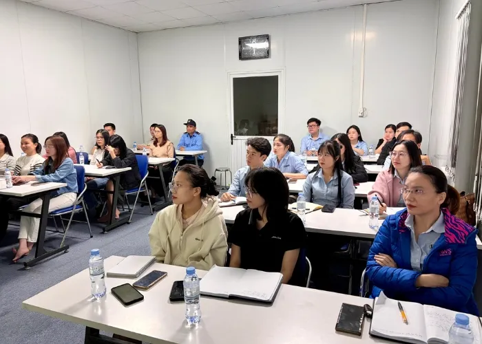 Các học viên được truyền đạt những kiến thức cơ bản về PCCC