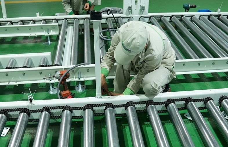 Cấu tạo khung băng tải Cấu tạo khung băng tải