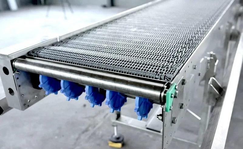 Stainless Steel Mesh Conveyors for the Confectionery Industry