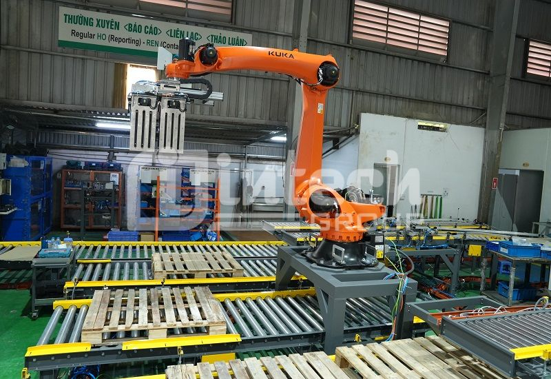 Thiết kế băng tải con lăn