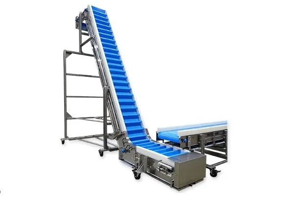 Z-shaped inclined conveyors Z-shaped inclined conveyors