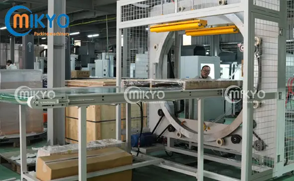 Máy quấn màng PE nằm ngang MK-S1200