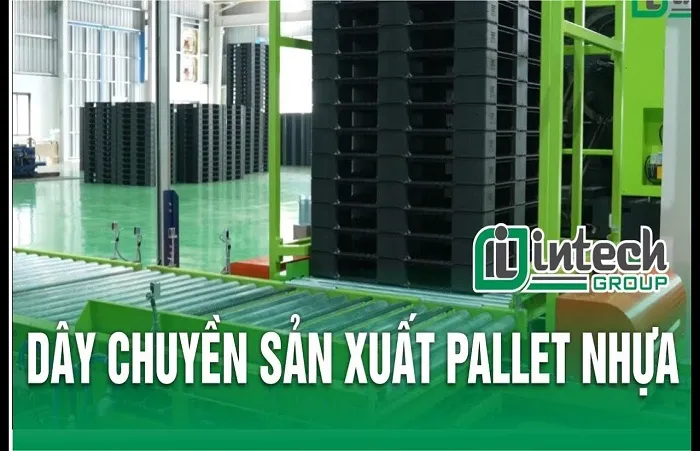 Plastic pallet transport, sorting and stacking system